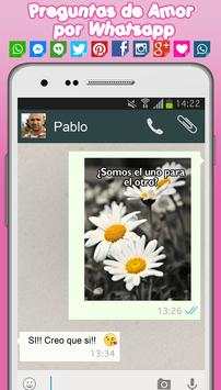 Preguntas de Amor Whatsapp screenshot 5