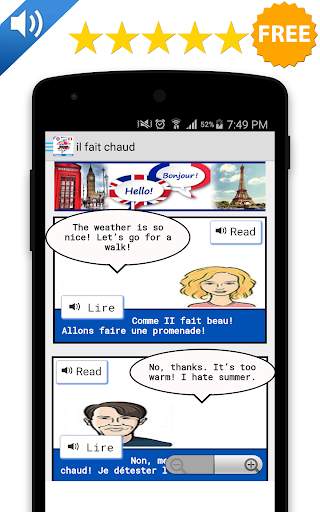 Dialogue français anglais скриншот 8