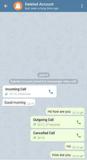 hot massenger video call screenshot 2