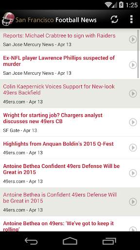 San Francisco Football News screenshot 1
