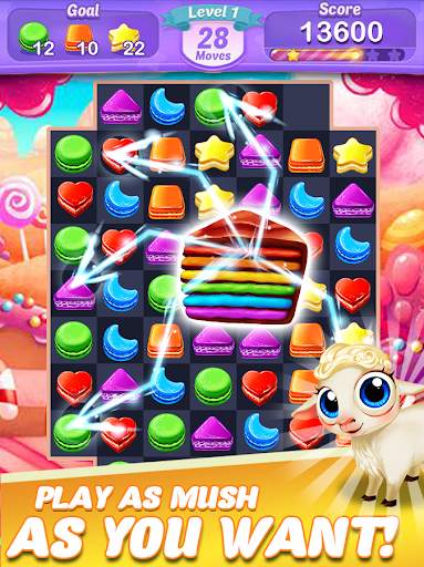 Cookie World Crush screenshot 1