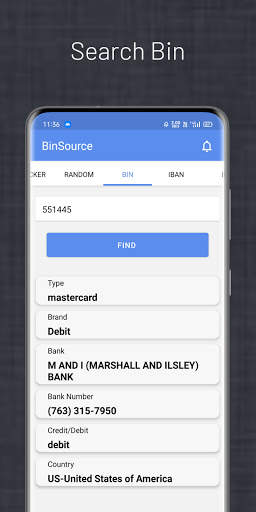 BinSource - Bin & CC Checker, Namso-Gen, Temp Mail screenshot 5