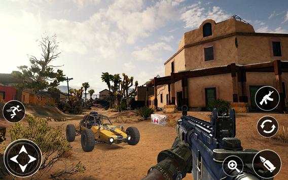 FPS Free Fire Battleground Commando Battle Squad screenshot 4