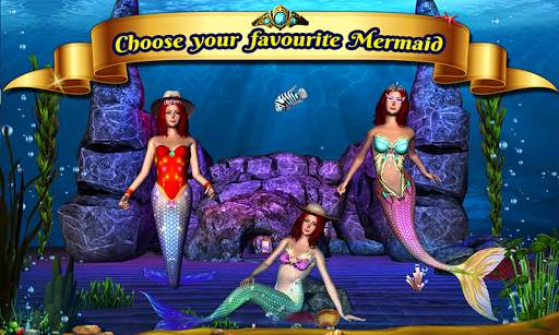 Cute Mermaid Simulator 3D screenshot 3