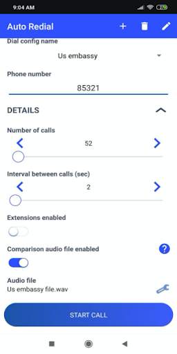 Auto Redial screenshot 1