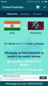 MSL Cricket Prediction screenshot 4