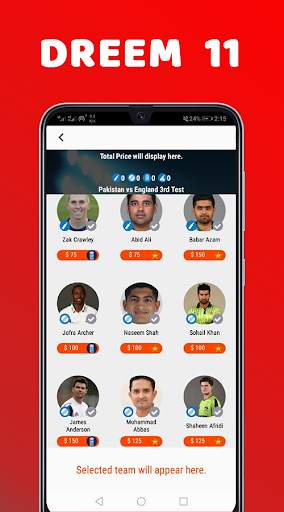 Dream Sports Team - Fantasy Cricket Prediction App screenshot 1