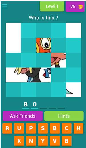 Perman Game 2020 : Perman cartoon quiz & Trivia screenshot 1