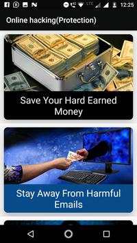 Online hacking(Scams Detection & Protection) screenshot 1