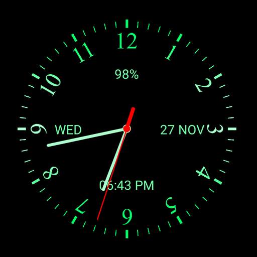 Analog Clock Live Wallpaper 13