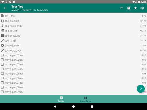 Easy Unrar, Unzip & Zip screenshot 4
