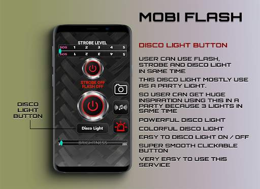 Mobiflash- brightest emergency flashlight screenshot 4
