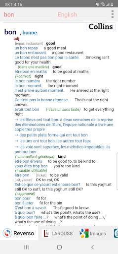 All French Dictionaries 2 تصوير الشاشة