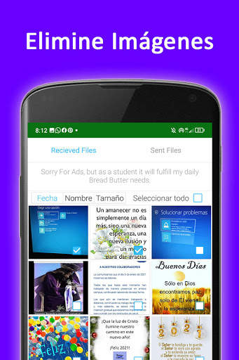 Limpiador de Whatsapp en Español screenshot 2