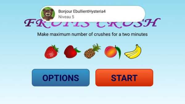 Fruit Crush game screenshot 1