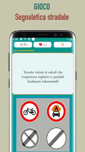 Segnaletica stradale GIOCO: Quiz patente screenshot 5