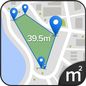 Map Area Calculator - using GPS and Google Maps icon