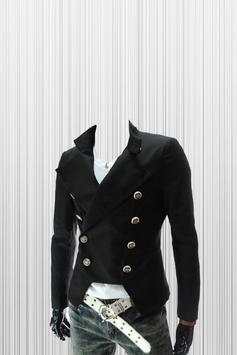 Man Fashion Jacket Photo Suit screenshot 1