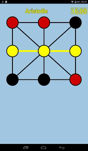 Three men's Morris (Three Games) screenshot 6
