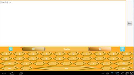 Orange Keyboard screenshot 10