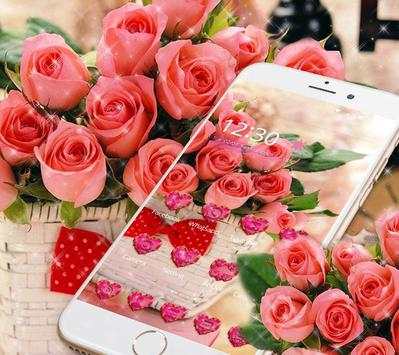 Pink Rose Valentine Theme screenshot 2
