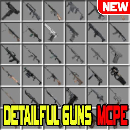 Detailful Guns Addon for Minecraft PE 17.7