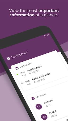 MyFontys screenshot 1