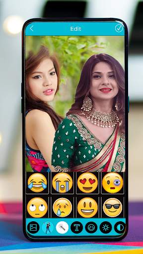 Selfie With Jennifer Winget Photo Editor screenshot 2