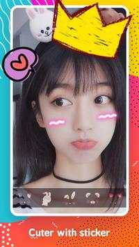 Photo Filter Stickers & Beauty Selfie Mask Camera screenshot 3