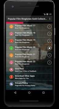 Popular Film Ringtones Best Gold Collection скриншот 3