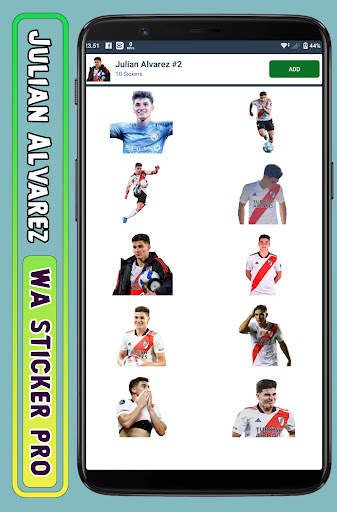 Julian Alvarez - WA Sticker screenshot 8