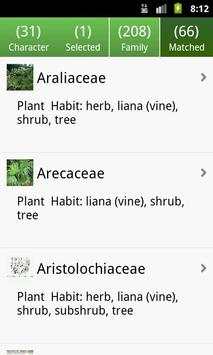 Key: Plant Families screenshot 5