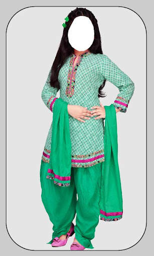 Kids Party Wear Patiala Suit screenshot 6