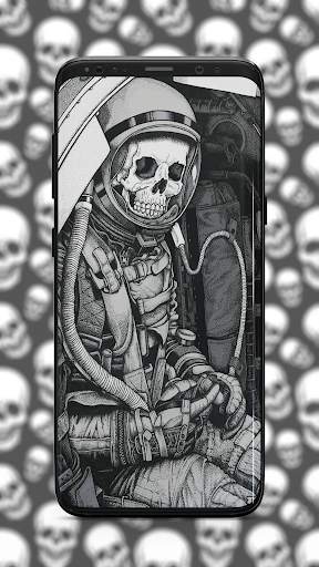 Skulls Wallpaper screenshot 2
