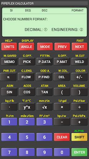 Pipeflex Calculator скриншот 4