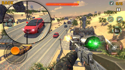 Sniper Shot Gun Shooting Games screenshot 2
