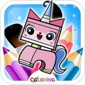 Coloring Books Lego for Kids logo