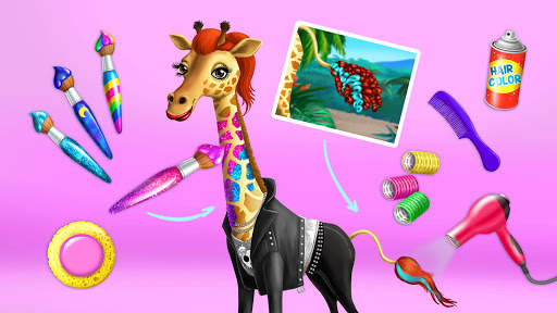 Jungle Animal Hair Salon скриншот 8