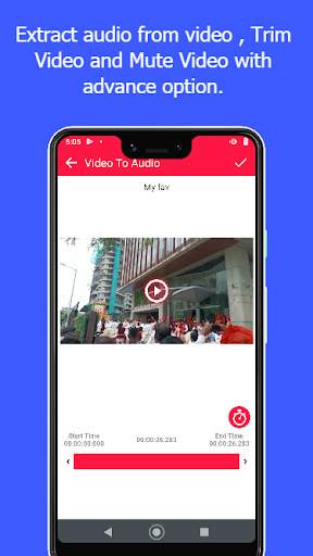 Mute Video , Silence Video  and Video To Audio screenshot 5