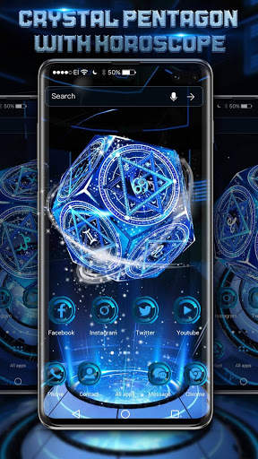 3D Neon Zodiac Wallpaper screenshot 2