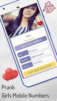 Indian Girls Mobile Number For Whatsapp Prank screenshot 5