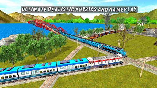 Long European Train Driving New Train Free Game screenshot 8