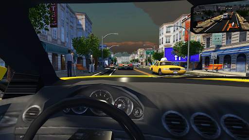 City Taxi Driving Simulator 3D screenshot 4