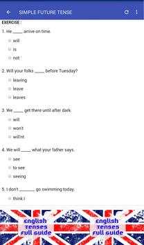 ENGLISH TENSES FULL GUIDE скриншот 4