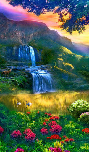 Waterfall Wallpaper, HD Waterfall Backgrounds screenshot 7