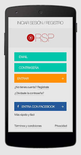 RSP APP screenshot 1