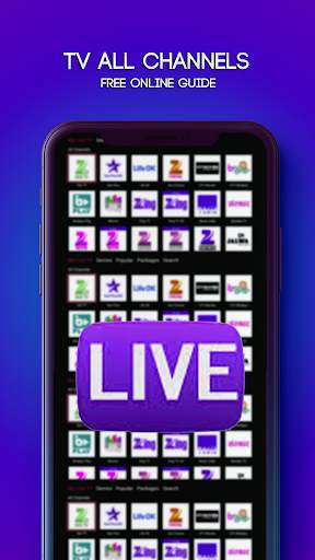 Live TV all channels free online guide screenshot 2