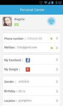 GO SMS Pro Free Message Plugin 3 تصوير الشاشة