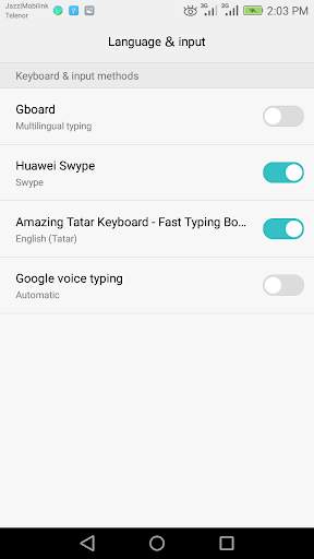 Amazing Tatar Keyboard - Fast Typing Board screenshot 2