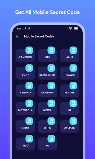Secret Mobile Codes & Tricks screenshot 1